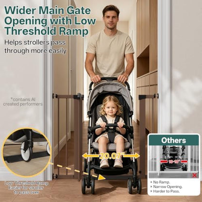 InnoTruth 27-36.6 in Wide Baby Gate - Image 6