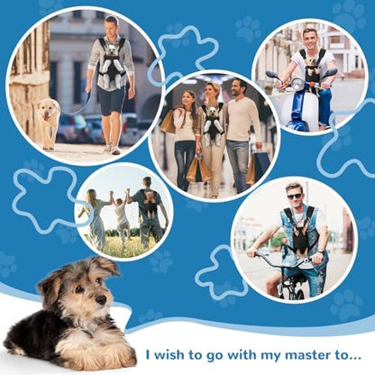 YUDODO Pet Dog Carrier Backpack Adjustable Front Carrier - Image 4