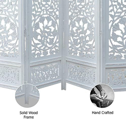 COTTON CRAFT Room Divider Wood Screen - Image 6