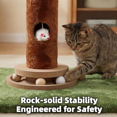 Fantasreen Cat Scratching Post 35'' Tall - Image 5