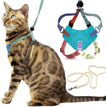 OutdoorBengal Houdini™ Escape Proof Cat Harness and Leash by OutdoorBengal