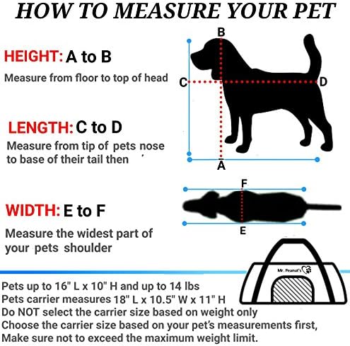 Mr. Peanut's Airline Approved Soft Sided Pet Carrier, Low Profile Gold Series - Image 2