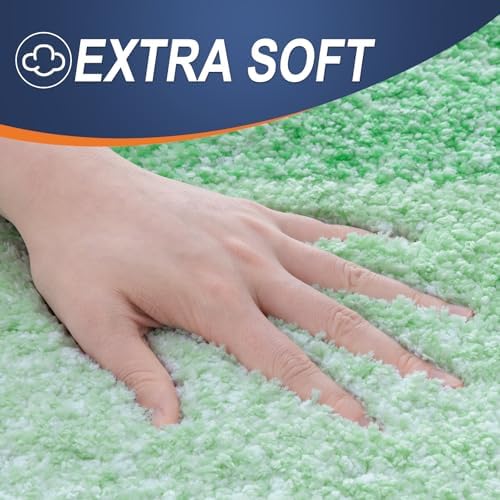 OLANLY Bathroom Rugs Mat 30x20, Extra Soft Absorbent Microfiber Bath Rugs - Image 3