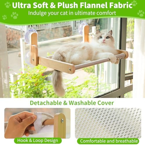 Cat Window Perch, Foldable Cat Hammock - Image 4