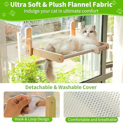 Cat Window Perch, Foldable Cat Hammock - Image 4