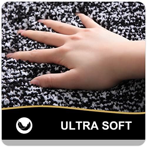 OLANLY Small Bathroom Rugs 24x16, Absorbent Microfiber Bath Rugs - Image 3