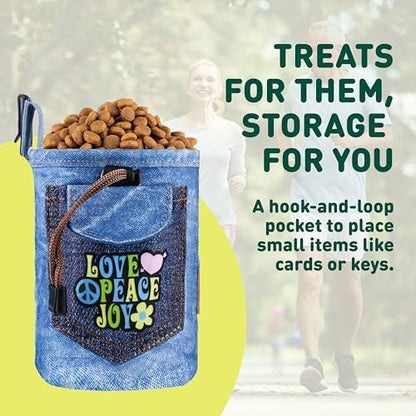 INSPECTOR TAIL Dog Treat Pouch for Training, Drawstring Bag, Hands Free - Image 6