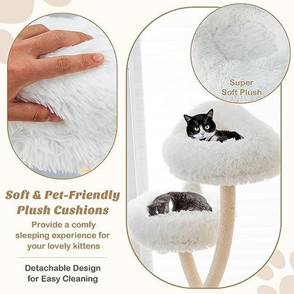 PETSITE 70" Tall Cat Tree, Cat Tower - Image 6