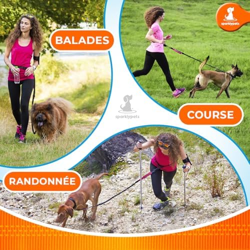 SparklyPets Hands Free Dog Leash, Medium & Large Breeds - Image 4