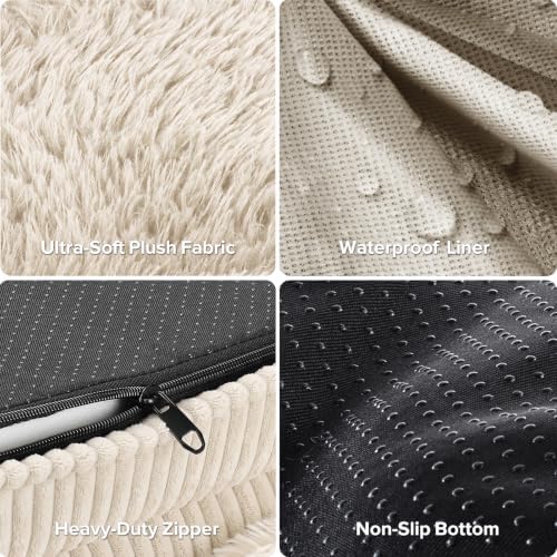 GASUR Orthopedic Dog Bed for Large Sized Dog, Plush Washable Dog Couch Beds - Image 5