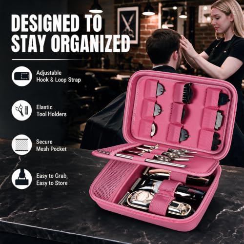 Boobowl Barber Accessories Bag for Clippers and Supplies, Hair Clipper Box - Image 4