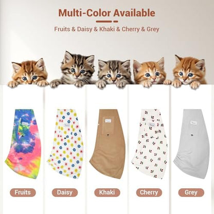 Hands-Free Cat Sling Carrier, Ultra-Soft Polar Fleece Pet Sling - Image 6