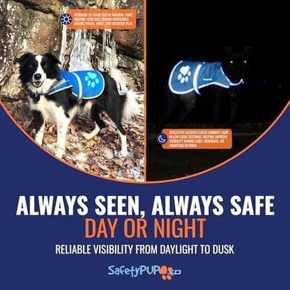 Reflective Dog Vest, Hi Vis Safety Gear - Image 5