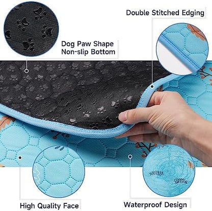 Sunheir 2 Pack Washable Guinea Pig Pee Pads, Absorbent Bedding Training Mat - Image 2