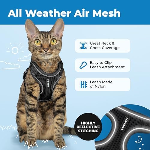 Voyager Escape-Proof Step-in Cat Harness & Leash - Image 3