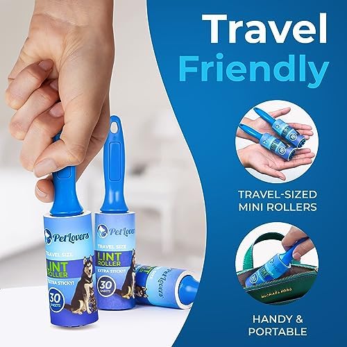 PetLovers Extra Sticky Lint Roller Mega Value Set - Image 2