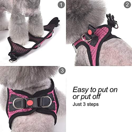 Dog Harness Step-in Breathable Puppy Cat Vest - Image 5