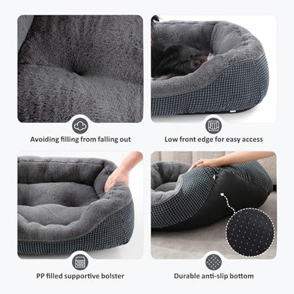 INVENHO Large Dog Beds for Large Dogs Washable, Rectangle Dog Beds Large Sized - Image 3