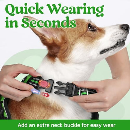 rabbitgoo Dog Harness for Large, No Pull 3 Buckles Easy On & Off - Image 2