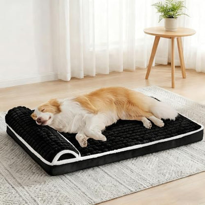 Orthopedic Large Dog Bed Pillow Pet Sofa Bed 36''X24'' Black by Unknown