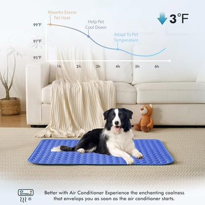 MICROCOSMOS Summer Cooling Mat & Sleeping Pad- Water Absorption Top, Materials - Image 2