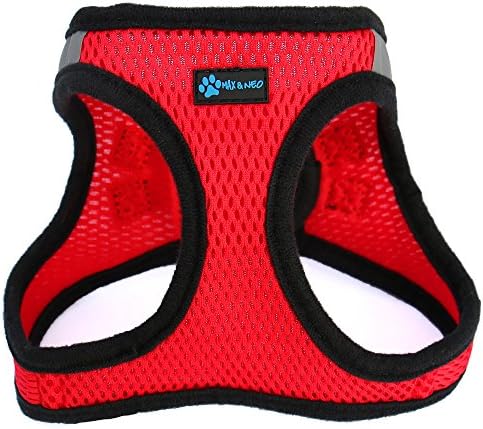 Max and Neo Nanu Small Dog Reflective Dog Harness by MaxandNeo
