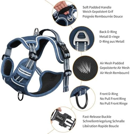 HEELE Dog Harness for Small Dogs No Pull Dog Vest Harness for Small Dog - Image 4