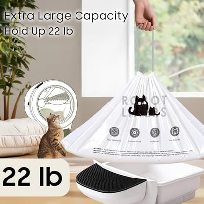 60 Pack Automatic Litter Box Bags Fit - Image 5