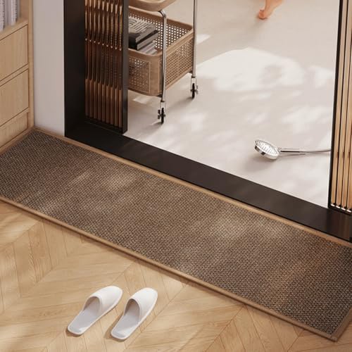 15'' Wide Long Bath Runner Mat, Super Absorbent Non-Slip Bathroom Rug by Unknown
