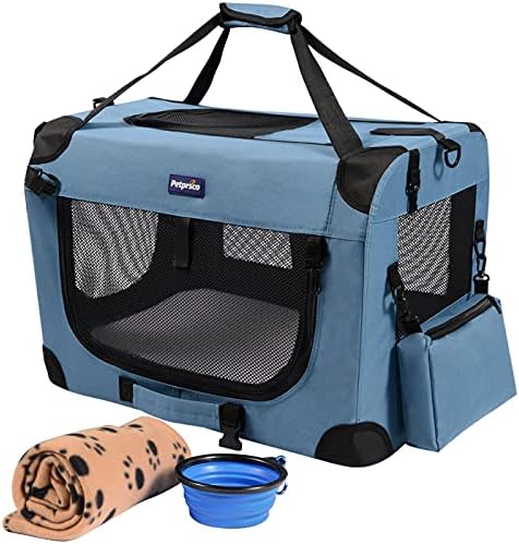 Petprsco Portable Collapsible Dog Crate by Petprsco