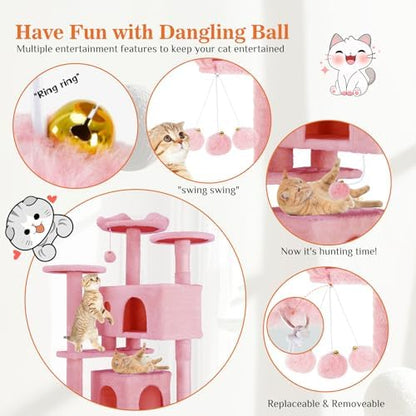 Sweetcrispy 54-inch Cat Tree Tower - Image 3