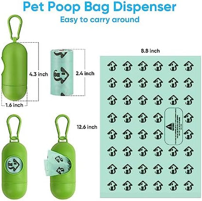 Cat Litter Scooper with Holder, Upgraded Cat Litter Shovel with 135 Bags - Image 3