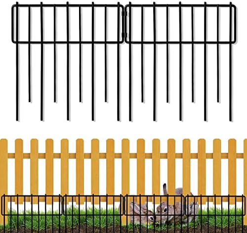 Blingluck Animal Barrier Fence, Rustproof Metal Wire Garden Edging Border by Blingluck