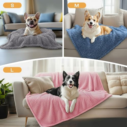 Luciphia 3 Pack Soft Sherpa Fleece Blankets - Image 4
