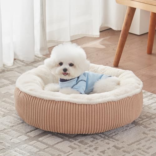 23 inches Calming Donut Dog Bed by BedStillLoveStill