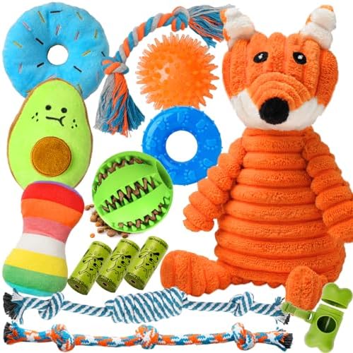 Zeaxuie 14 Pack Puppy Toys for Teething Small Dogs, Puppy Chew Toys by Zeaxuie