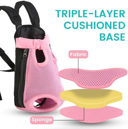 Mosago Dog Backpack Carrier, Front Chest Carrier - Image 4