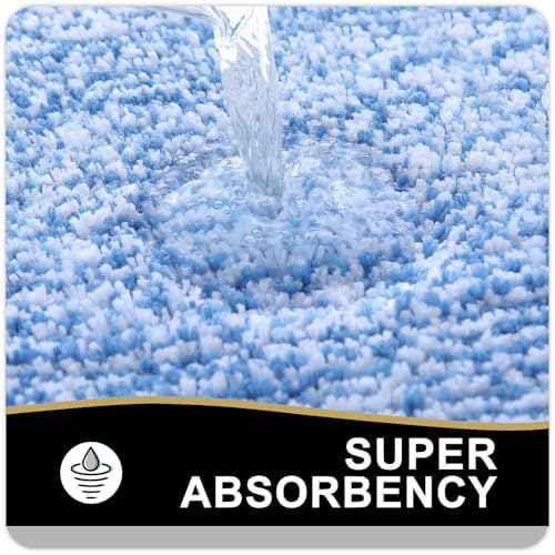 OLANLY Large Bathroom Rugs 40x32, Soft Absorbent Microfiber Bath Rugs - Image 3