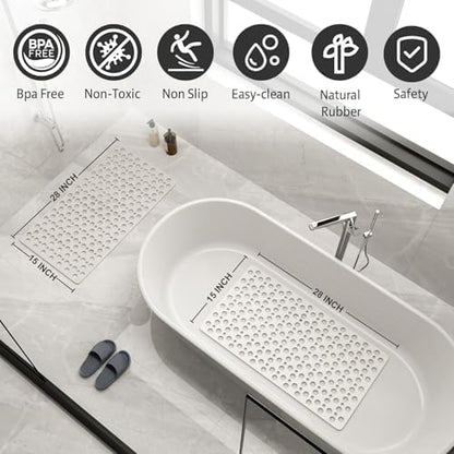 XIYUNTE Shower Mat Non Slip Bath Mat - Image 2