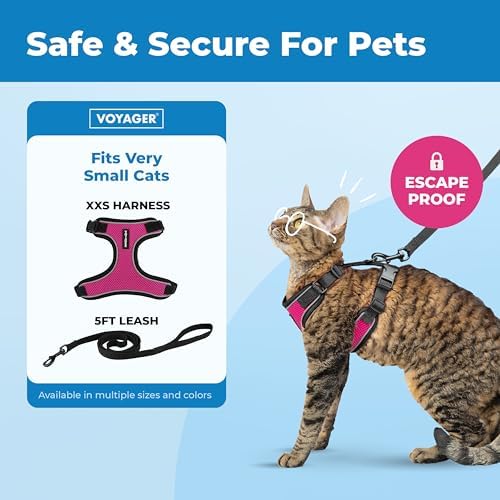 Voyager Escape-Proof Step-in Cat Harness & Leash - Image 2