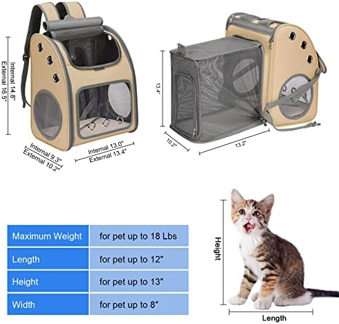 Expandable Cat Backpack Carrier - Image 2