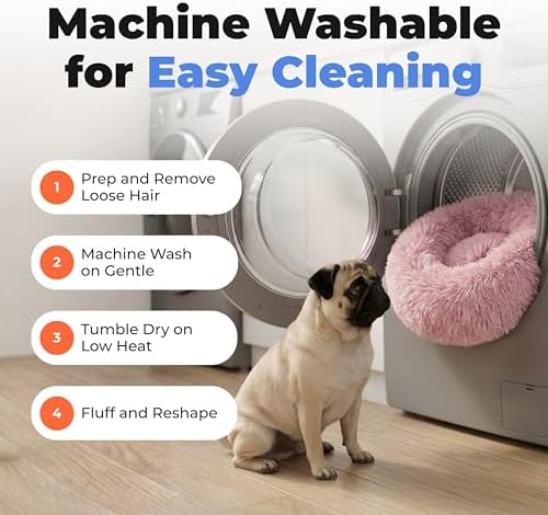 Best Pet Supplies Round Calming Dog Bed - Image 4