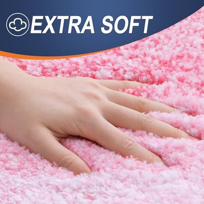 OLANLY Bathroom Runner Rug 54x24, Extra Soft Absorbent Microfiber Bath Rugs - Image 2