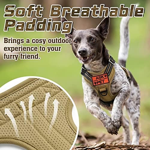 rabbitgoo Tactical Dog Harness for Large, No Pull Military Service Vest - Image 5