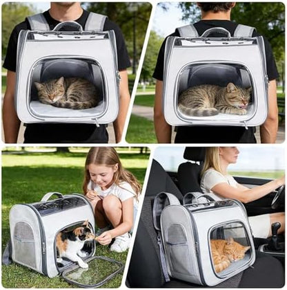 Airline Approved Cat Soft-Sided Carrier Backpack Up to 12 lbs - Image 7