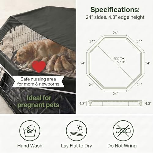 PJYuCien Octagonal Playpen Top Cover - Image 5