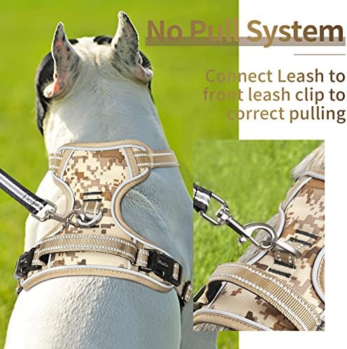 HEELE Dog Harness, No Pull Adjustable Padded Reflective Harness - Image 4