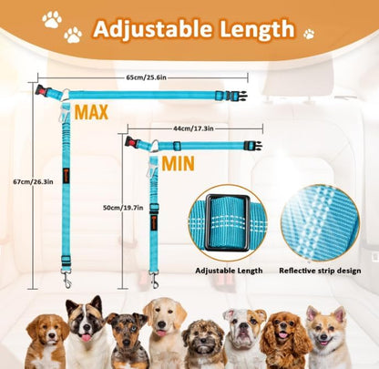 Laqibak Removable Dog Seat Belt Harness - Image 7