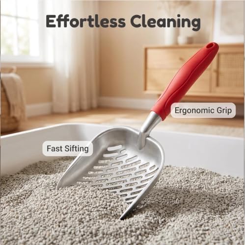 Heavy-Duty Cat Litter Scoop - Image 4
