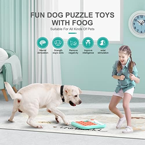 FOXMM Dog Puzzle Toys, Interactive Treat Puzzle Dog Toy - Image 7